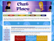 Tablet Screenshot of chat-place.org